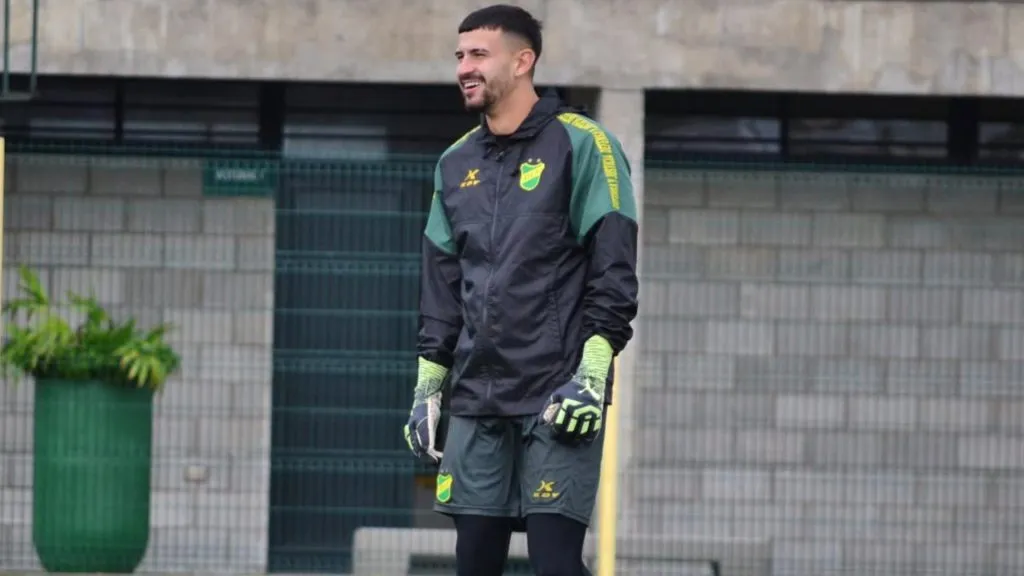 García atajó un partido oficial en los últimos dos años. (Instagram)