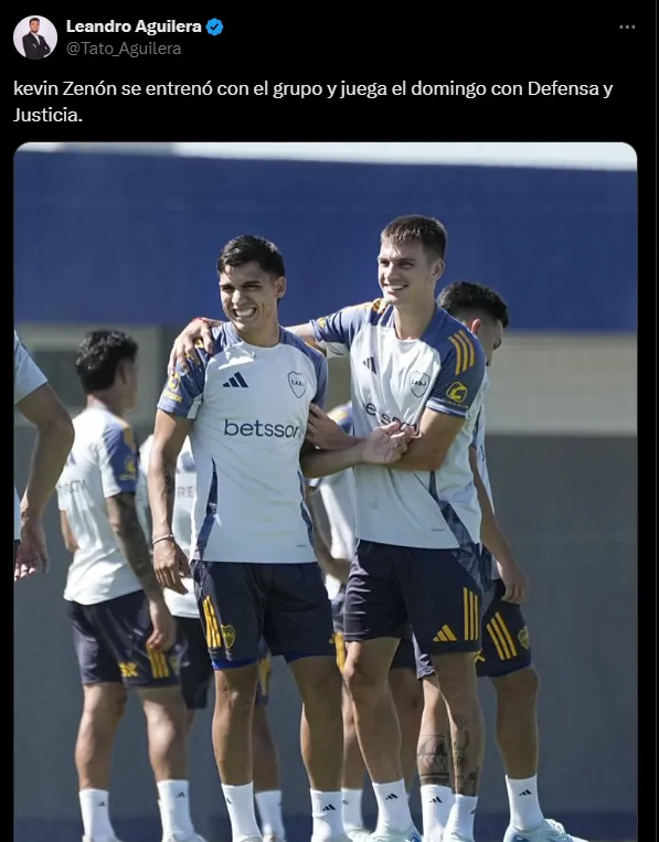 Kevin Zenón podría ser titular en Boca. (Captura)