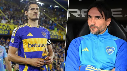 El ex DT de Boca reveló que Cavani le envió un sorpresivo mensaje.