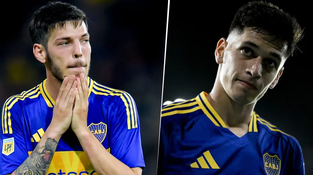 Martegani y Aguirre, hoy tienen pocos minutos con Gago. (Getty Images)