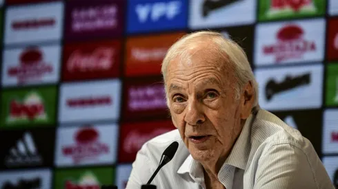 César Luis Menotti, campeón del mundo con la Selección Argentina.