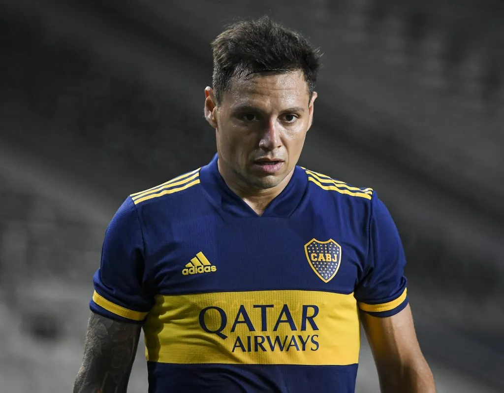 Mauro Zárate en Boca (Getty Images)
