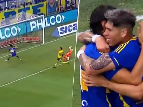 VIDEO | Cavani rompió la sequía: gran jugada de Boca y 1-0 ante Defensa y Justicia