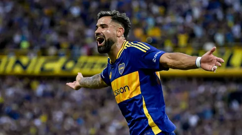 Milton Giménez musicalizó la victoria de Boca.