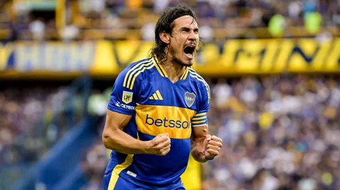 Edinson Cavani en Boca