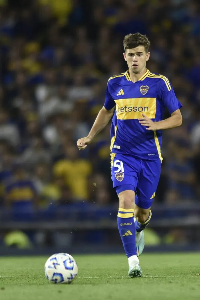 Santiago Dalmasso, una de las promesas de Boca. (Getty)
