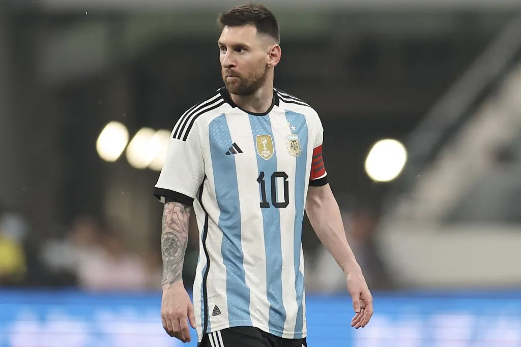 Lionel Messi en la Selección Argentina (Getty Images)