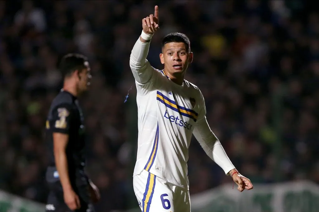 Marcos Rojo y su gran cambio en Boca gracias a Gago. (Getty)