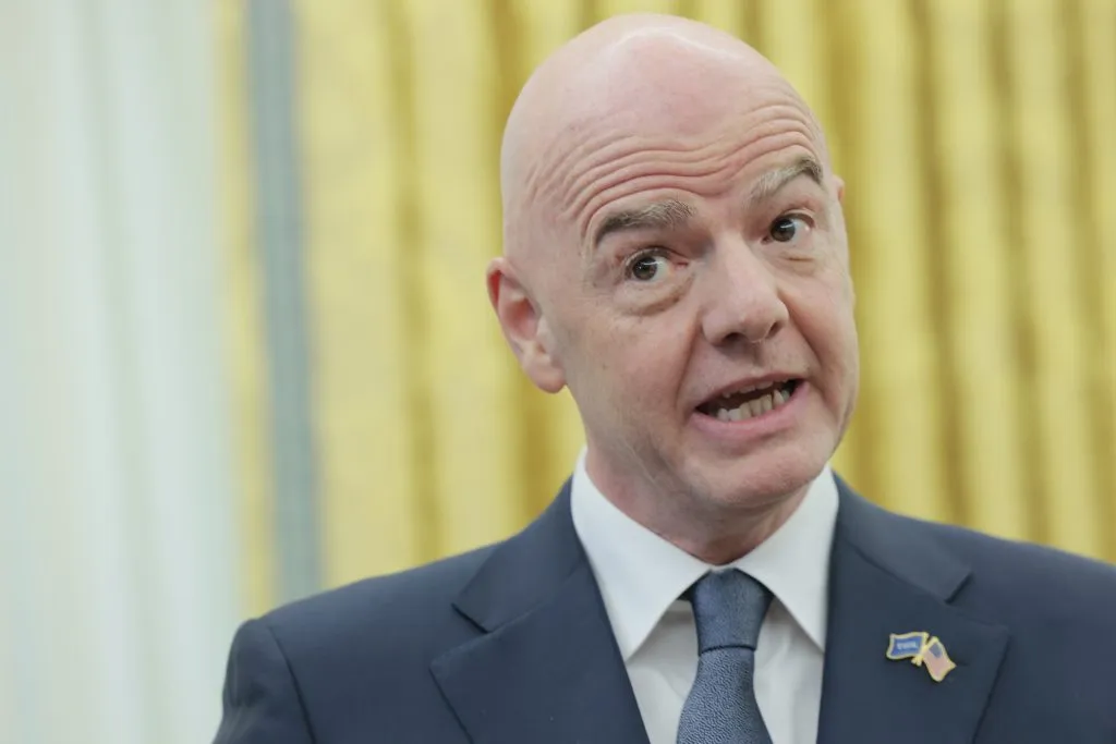 Gianni Infantino, presidente de la FIFA (Getty Images)