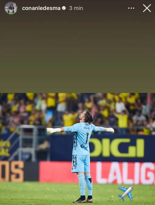 La foto polémica subida por Conan Ledesma a sus redes sociales