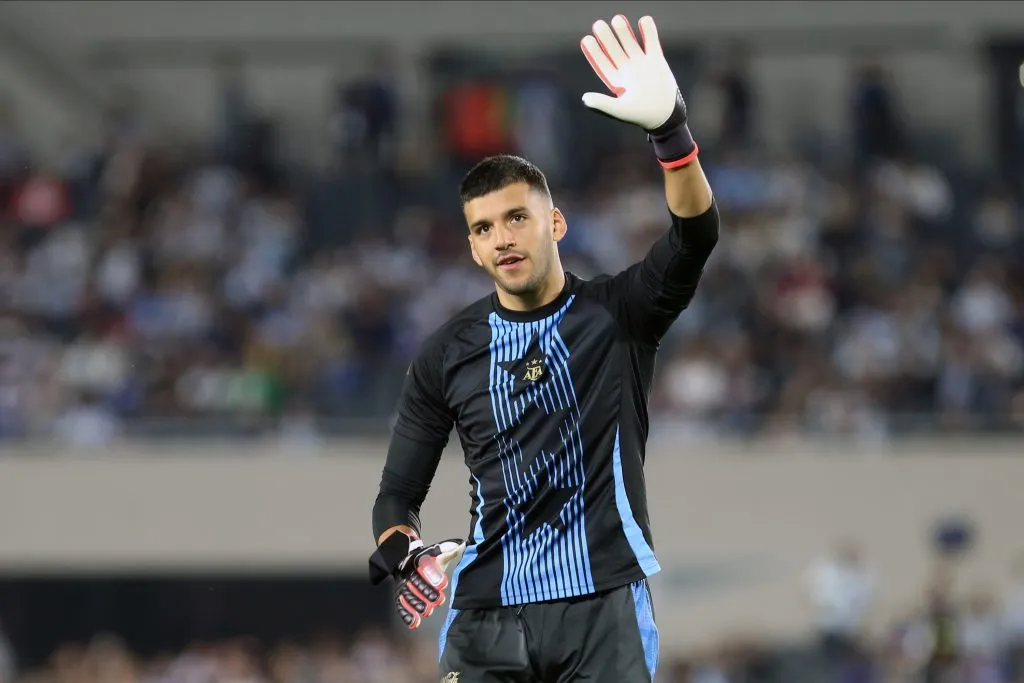 Gerónimo Rulli hizo alusión a Boca. (Getty)
