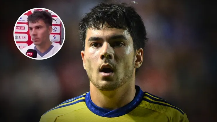 Lucas Blondel habló en francés y sorprendió a todo Boca.