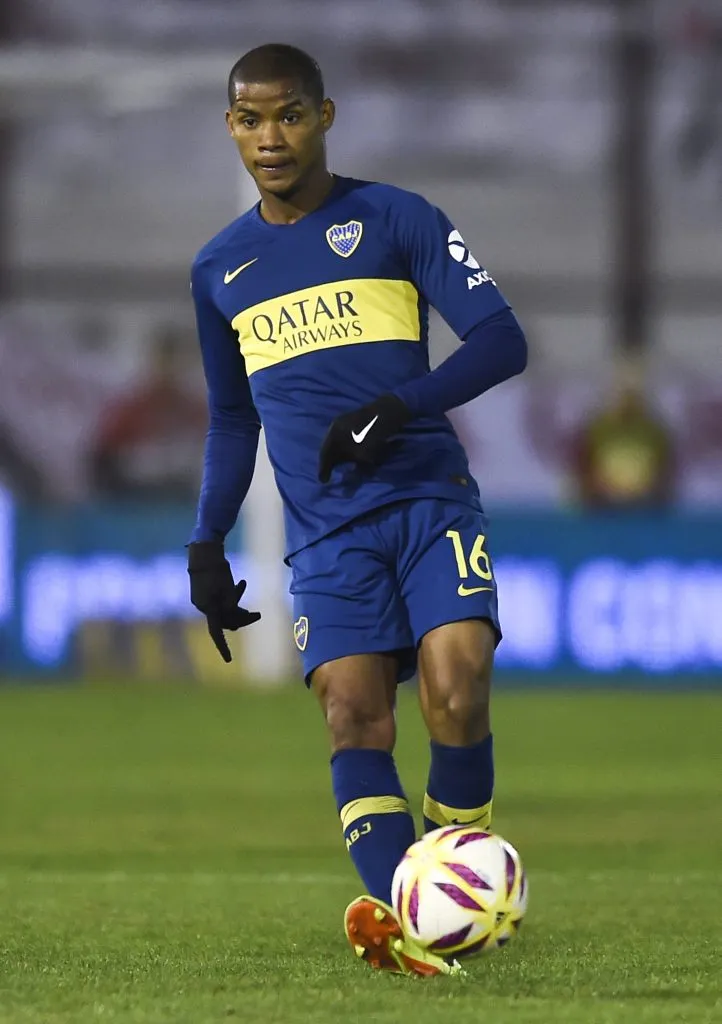 Wilmar Barrios con la camiseta de Boca. (Getty Images)