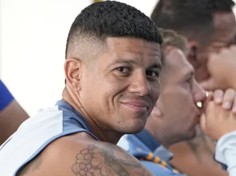 Marcos Rojo mostró la técnica de recuperación que utiliza en su casa: "Es energía pura"