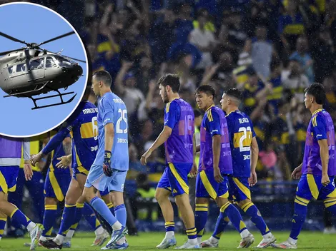 Frank Fabra subió una foto en helicóptero y reavivó el debate sobre su futuro en Boca