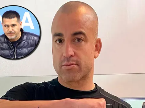 El Tanque Silva y un picante "like" en una publicación contra Riquelme tras las frases de Falcioni