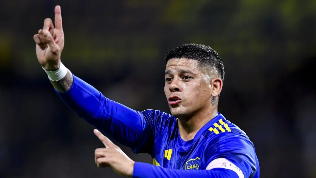 Marcos Rojo, capitán de Boca