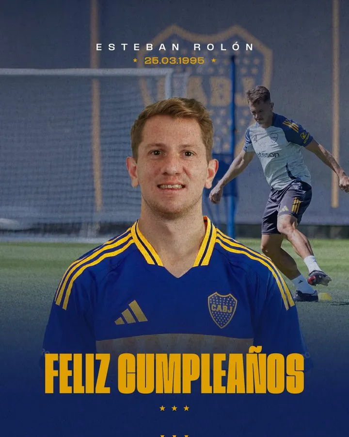 Foto oficial de Boca