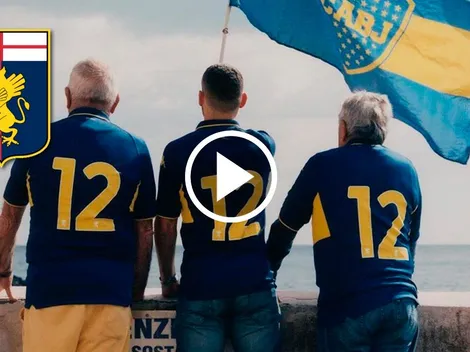 VIDEO | Con dedicatoria para Boca, Genoa presentó su nueva camiseta: "De Zeneixe a Xeneize"