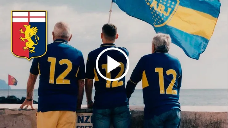 Genoa presentó su nueva camiseta inspirada en Boca