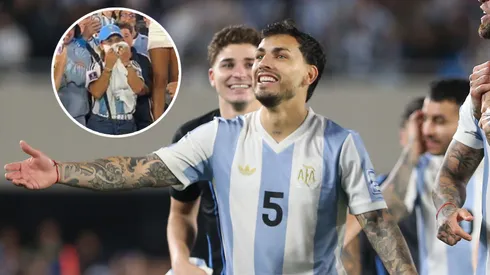Leandro Paredes le dio un regalo a una persona especial y no es su esposa.