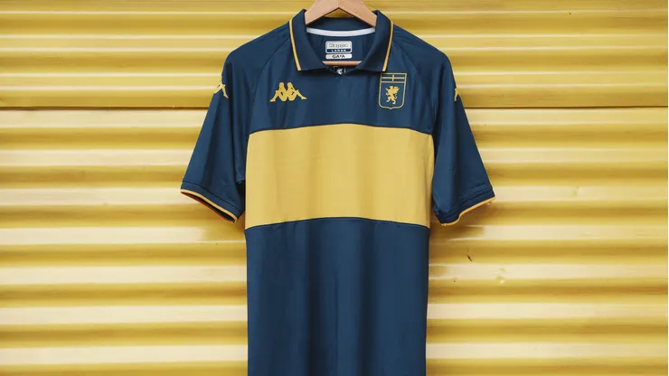 La nueva camiseta de Genoa en homenaje a Boca