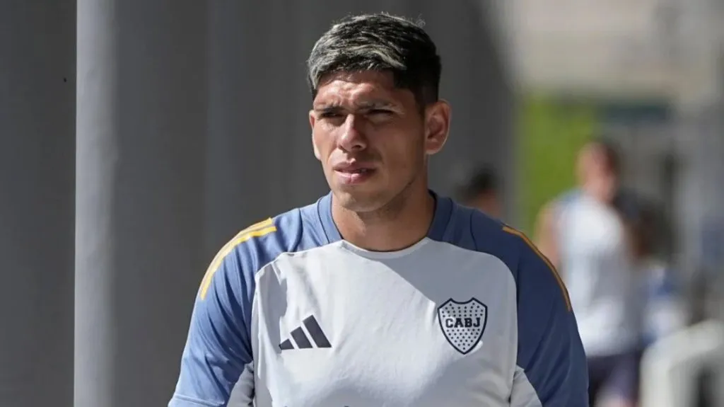 Palacios no fue convocado ante Newell’s por decisión de Gago. (Prensa Boca)