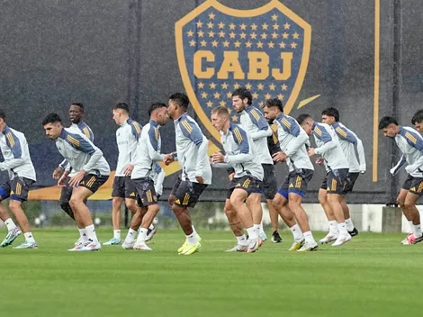 Rara semana: por qué recién este viernes Boca pudo tener un entrenamiento con el grupo completo