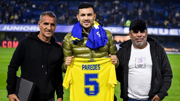 El dirigente de Boca rompió el silencio y habló del guiño de Paredes al club.
