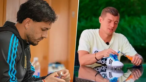 Se supo por qué Paredes copió una costumbre de Toni Kroos.