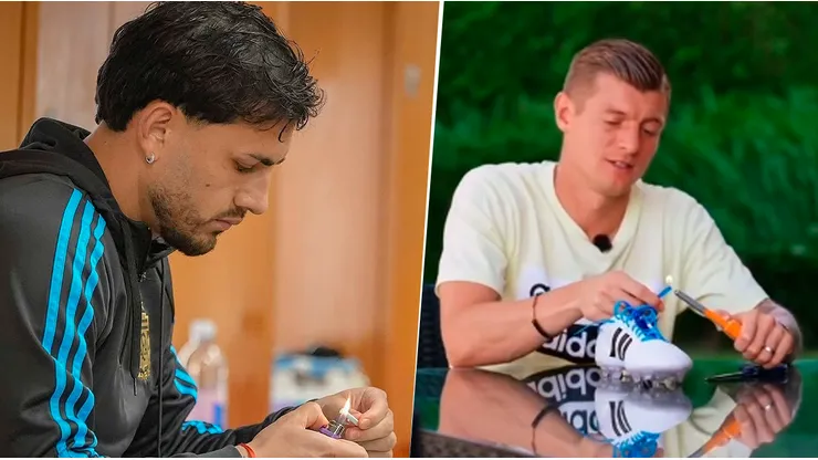 Se supo por qué Paredes copió una costumbre de Toni Kroos.