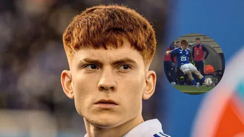 El Colo tuvo una buena actuación contra el Olympique de Lyon.