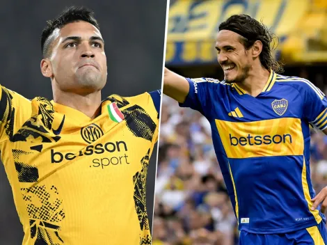 Lautaro Martínez confesó cuál es la cualidad que más admira de Edinson Cavani