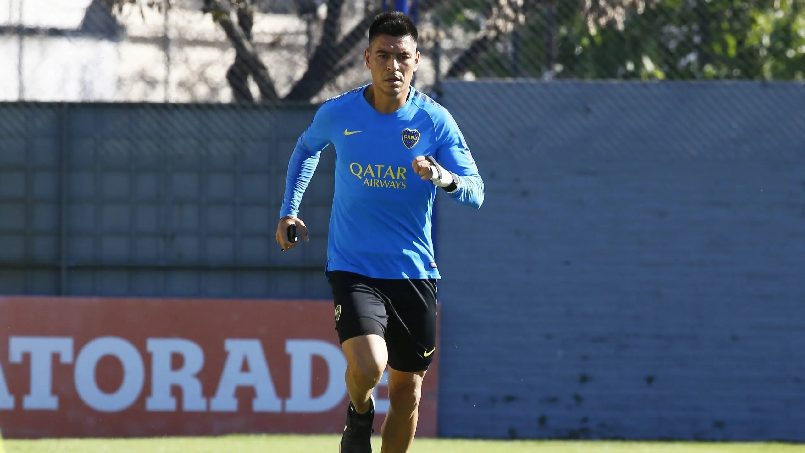 Izquierdoz eligió a Goltz como su mejor compañero en Boca. Foto: Getty Images