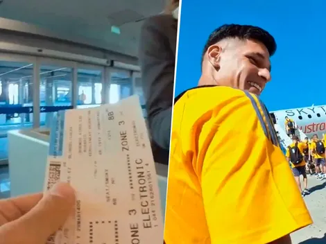 Blondel grabó el viaje de Boca a Rosario y mostró la intimidad del plantel