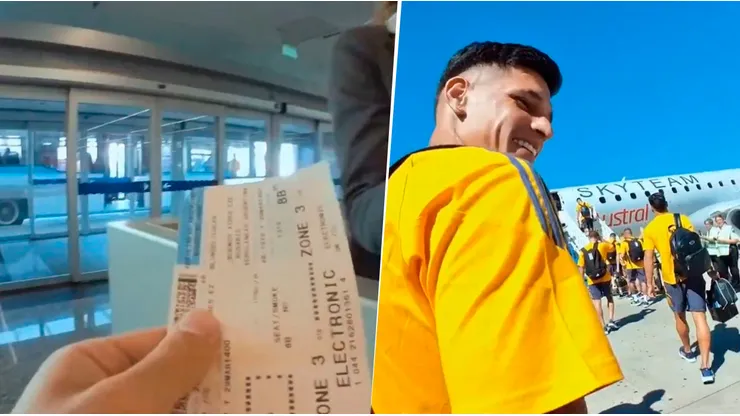 Blondel grabó el viaje de Boca a Rosario.