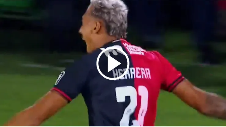 Herrera puso el primero para Newell's.