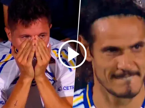 Minuto fatal para Boca: Herrera entró, salió lesionado y Cavani erró un penal