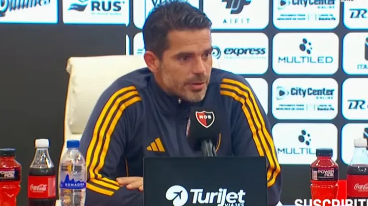 Gago habló tras la derrota en Rosario.