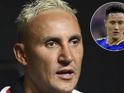 Keylor Navas tuvo un gran gesto con Ander Herrera tras la victoria de Newell's sobre Boca