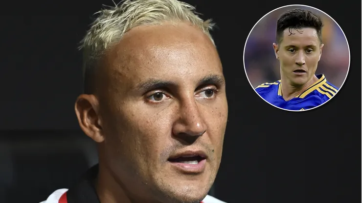 El gesto de Keylor Navas con Ander Herrera