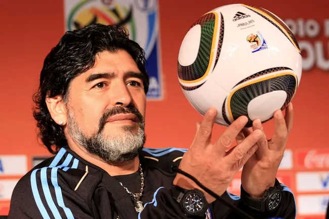 Diego Maradona, ex jugador y leyenda del fútbol