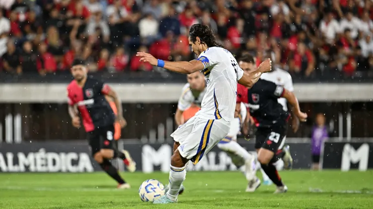 Cavani, el último en patear un penal en Boca.
