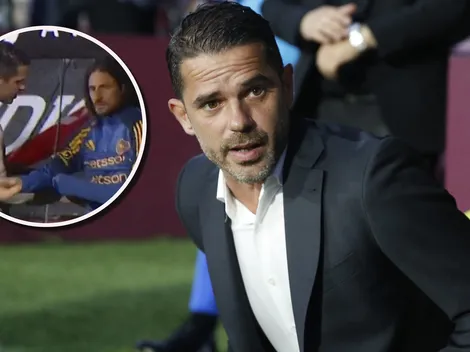 No se vio: el pedido desesperado de Gago a Coloccini tras la lesión de Herrera