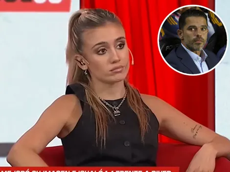 Morena Beltrán hizo una llamativa sugerencia sobre Gago por sacar a Blondel ante Newell's: "Para mí..."
