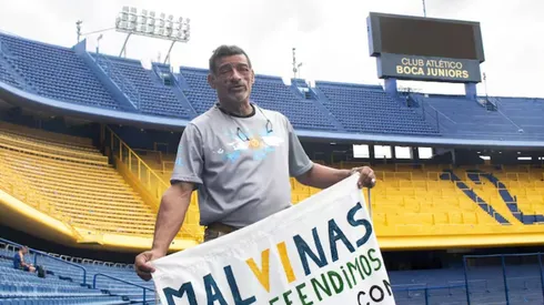 Víctor Villagra, uno de los Héroes de Malvinas. Foto: Gentileza La Nación.