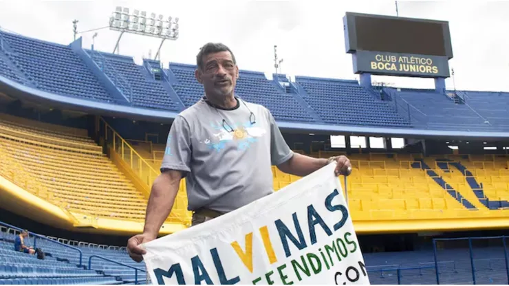 Víctor Villagra, uno de los Héroes de Malvinas. Foto: Gentileza La Nación.