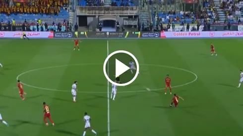 Equi Fernández puso una tremenda asistencia en Arabia Saudita.