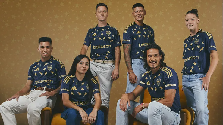 Boca presentó su nueva camiseta