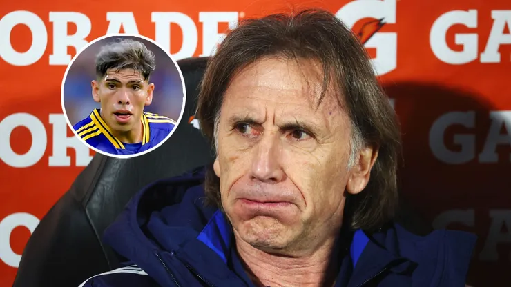 Ricardo Gareca le tiró un palito a Carlos Palacios.